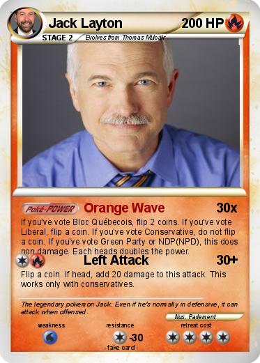 Pokemon Jack Layton