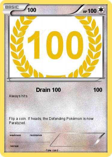 Pokemon 100