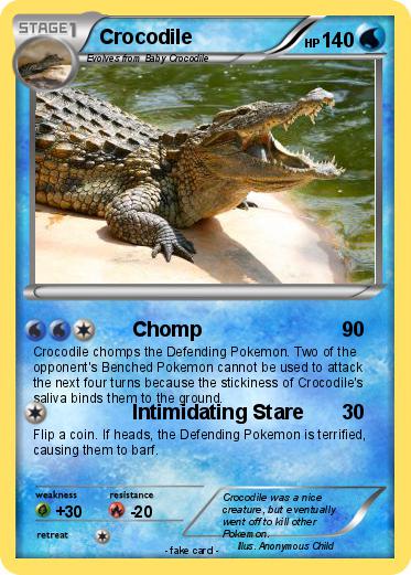 Pokemon Crocodile