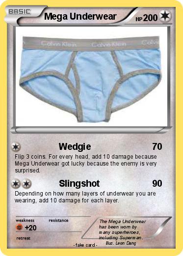 Pokemon Mega Underwear