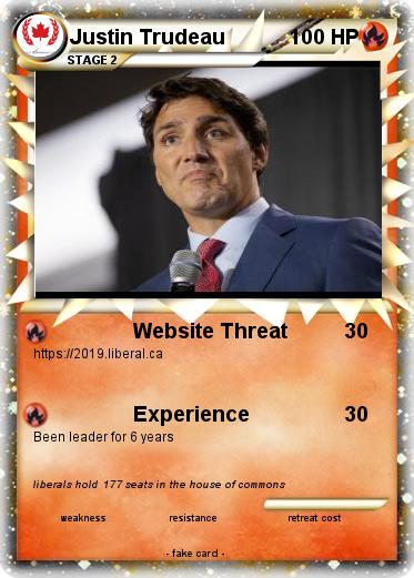 Pokemon Justin Trudeau