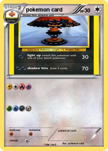 Pokemon pokemon card