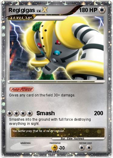 Pokemon Regigigas
