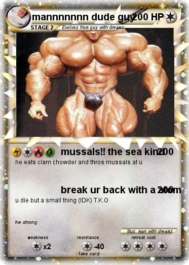 Pokemon mannnnnnn dude guy