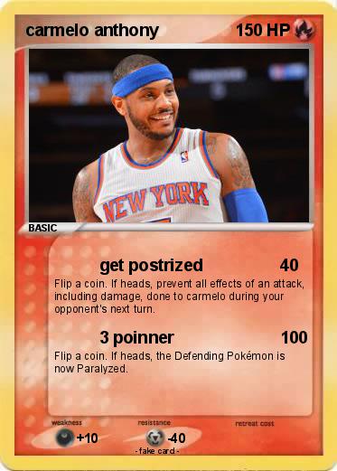 Pokemon carmelo anthony