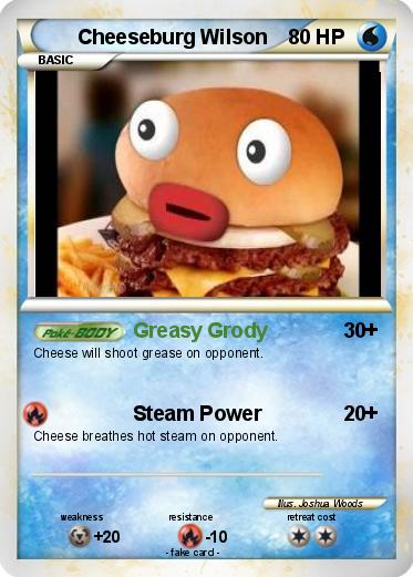 Pokemon Cheeseburg Wilson