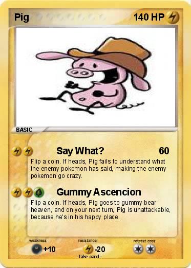 Pokemon Pig