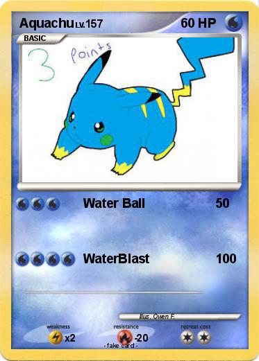Pokemon Aquachu
