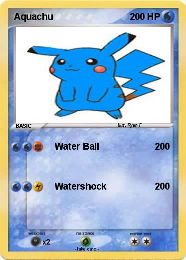 Pokemon Aquachu