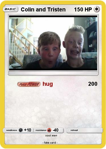Pokemon Colin and Tristen