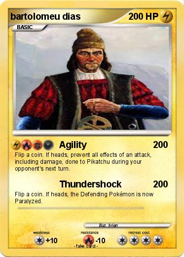 Pokemon bartolomeu dias