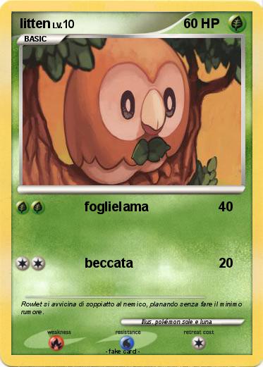 Pokemon litten