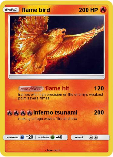 Pokemon flame bird