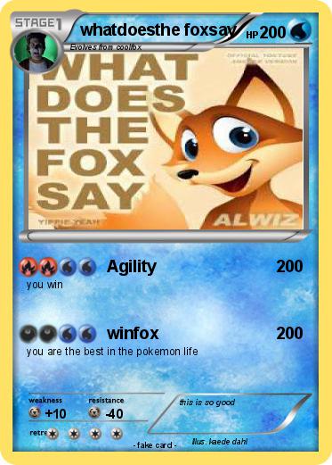Pokemon whatdoesthe foxsay