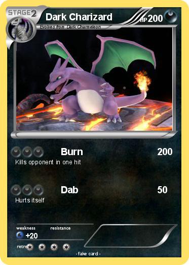 Pokemon Dark Charizard
