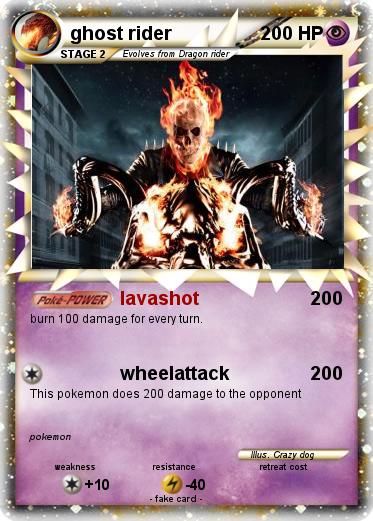 Pokemon ghost rider