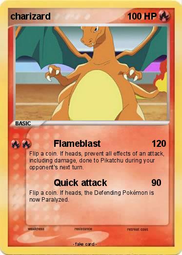 Pokemon charizard