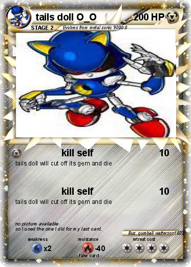 Pokemon tails doll O_O