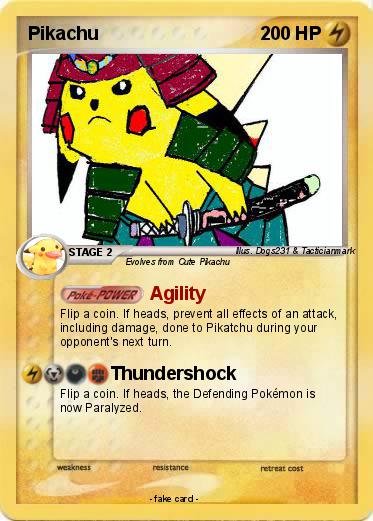 Pokemon Samurai Pikachu