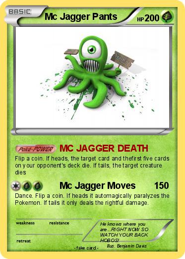 Pokemon Mc Jagger Pants