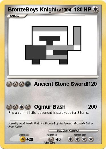 Pokemon BronzeBoys Knight