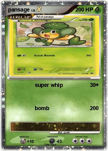 Pokemon pansage