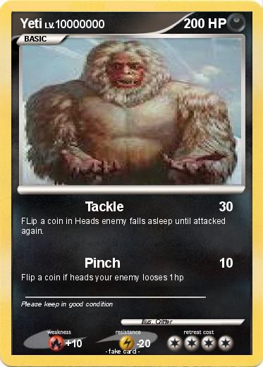 Pokemon Yeti