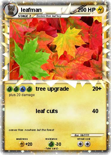 Pokemon leafman