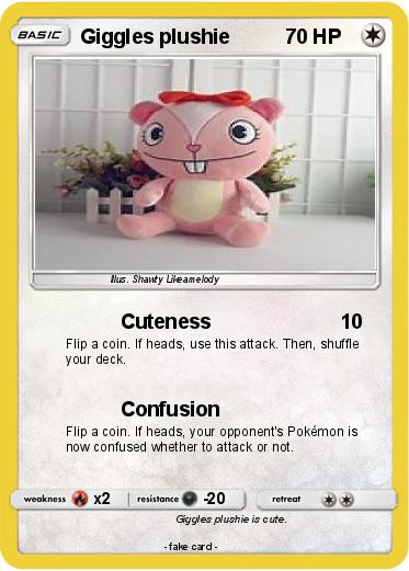 Pokemon Giggles plushie