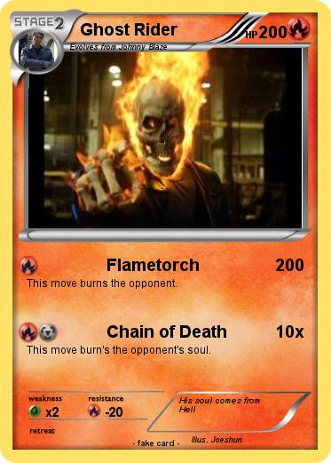 Pokemon Ghost Rider