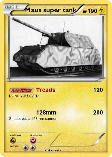 Pokemon Maus super tank