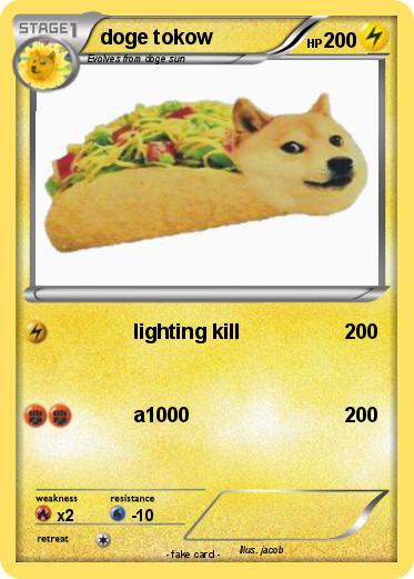Pokemon doge tokow