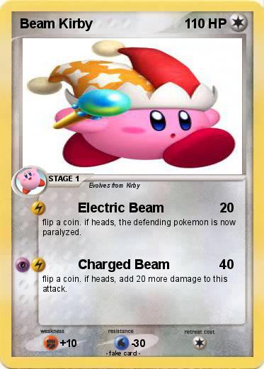 Pokemon Beam Kirby