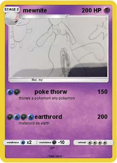 Pokemon mewnite