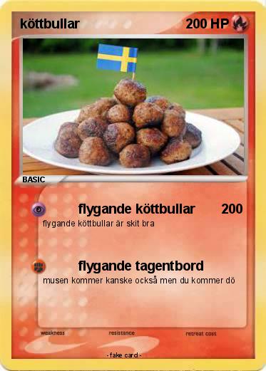 Pokemon köttbullar