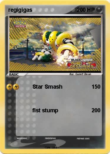 Pokemon regigigas