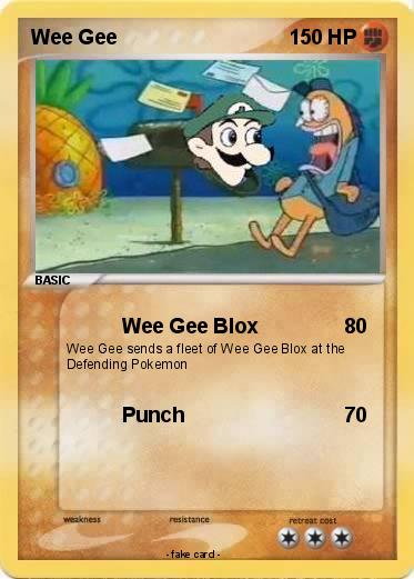 Pokemon Wee Gee