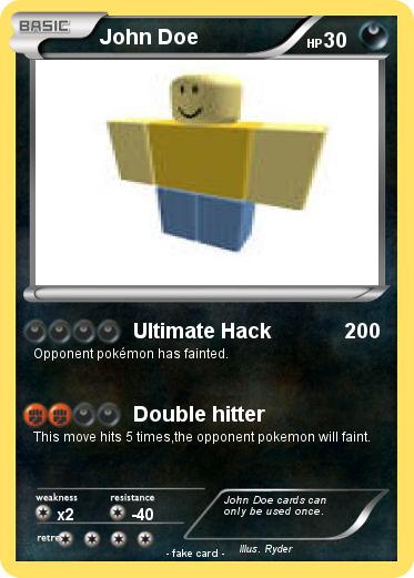 Pokemon John Doe