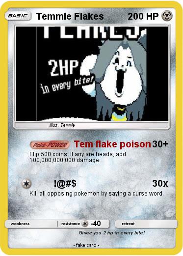 Pokemon Temmie Flakes