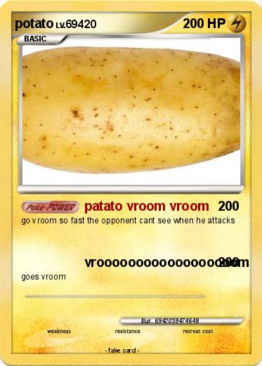 Pokemon potato