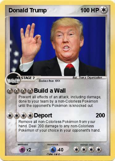 Pokemon Donald Trump