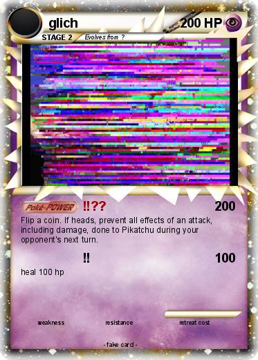 Pokemon glich