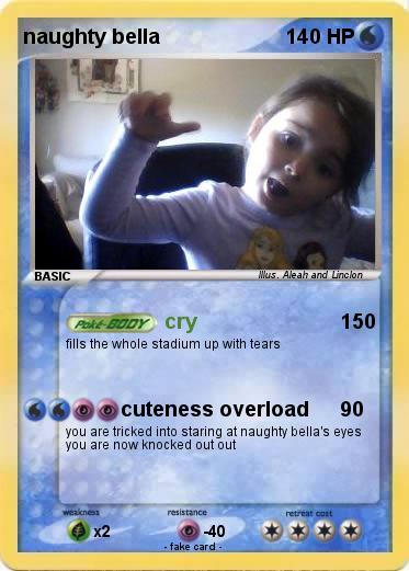 Pokemon naughty bella
