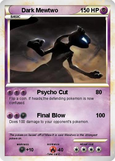 Pokemon Dark Mewtwo