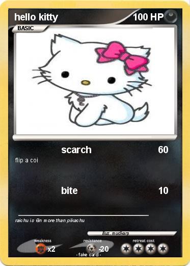 Pokemon hello kitty
