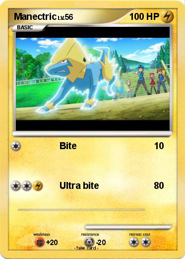 Pokemon Manectric