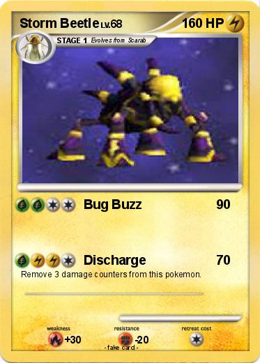 Pokemon Storm Beetle