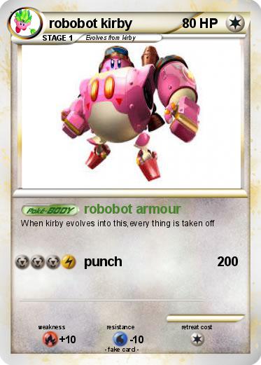 Pokemon robobot kirby