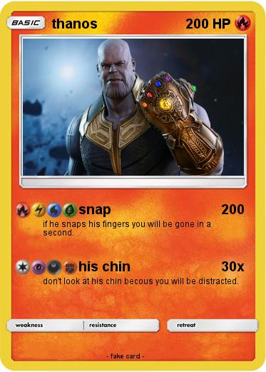 Pokemon thanos
