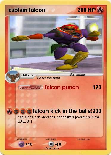 Pokemon captain falcon